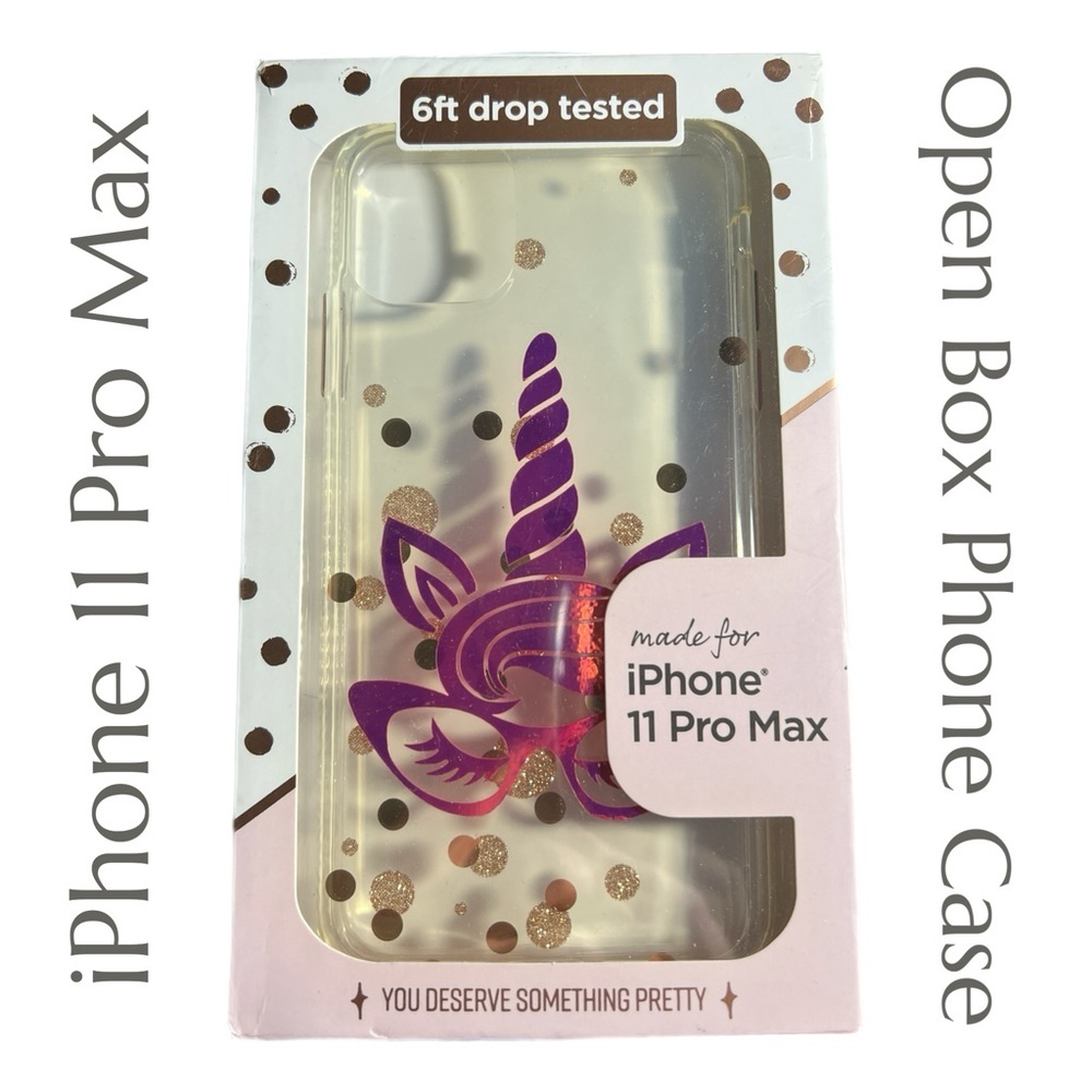 Open Box iPhone 11 Pro Max Case‎ - Unicorn Design